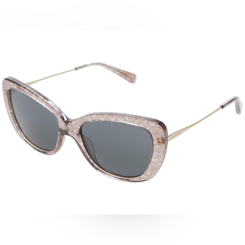 Coach Glitter Signature C Cat Eye Frame sunglasses